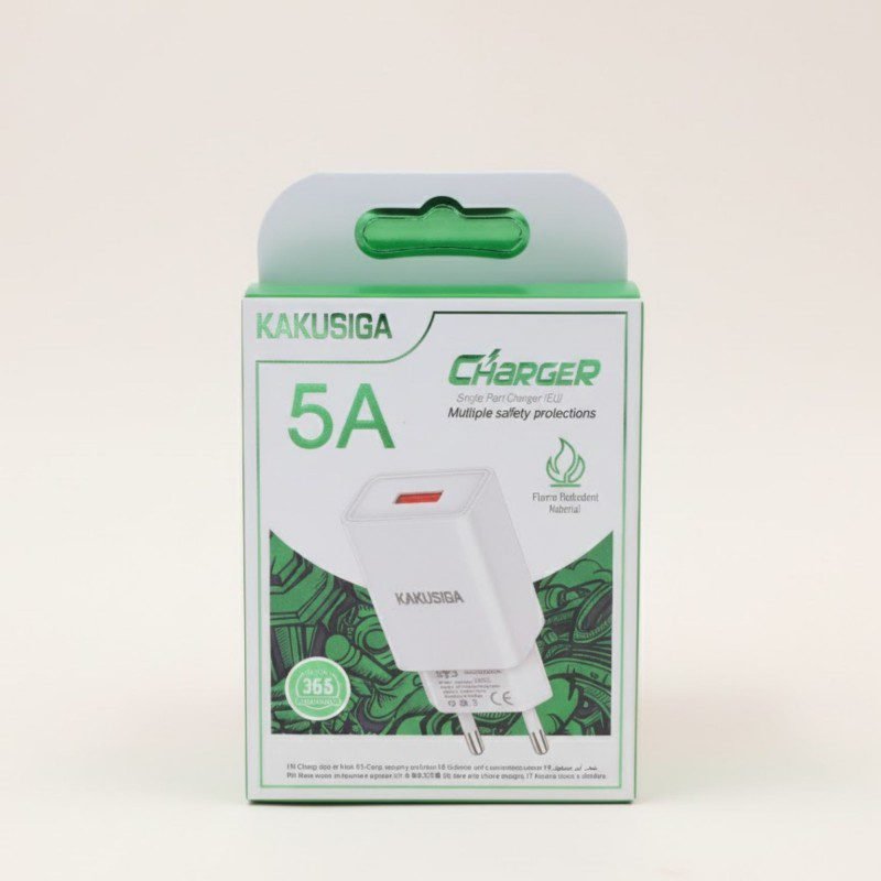 عظمة شحن سريع 5 امبير بمدخل يو اس بي ماركة كاكوسيجا العالمية