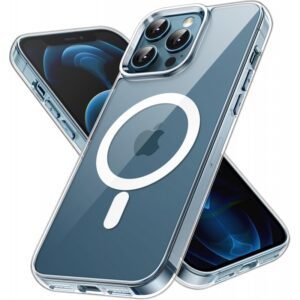 كفر حماية شفاف ماج سيف يدعم الشحن اللاسلكي آيفون 12 برو ماكس