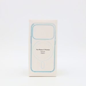 كفر شفاف مع حلقة ماج سيف متين ايفون 17 برو