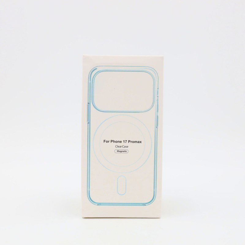 كفر شفاف مع حلقة ماج سيف متين ايفون 17 برو