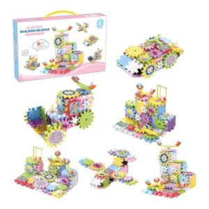 لعبة بزل PUZZLE مع مسننات تعمل على البطارية