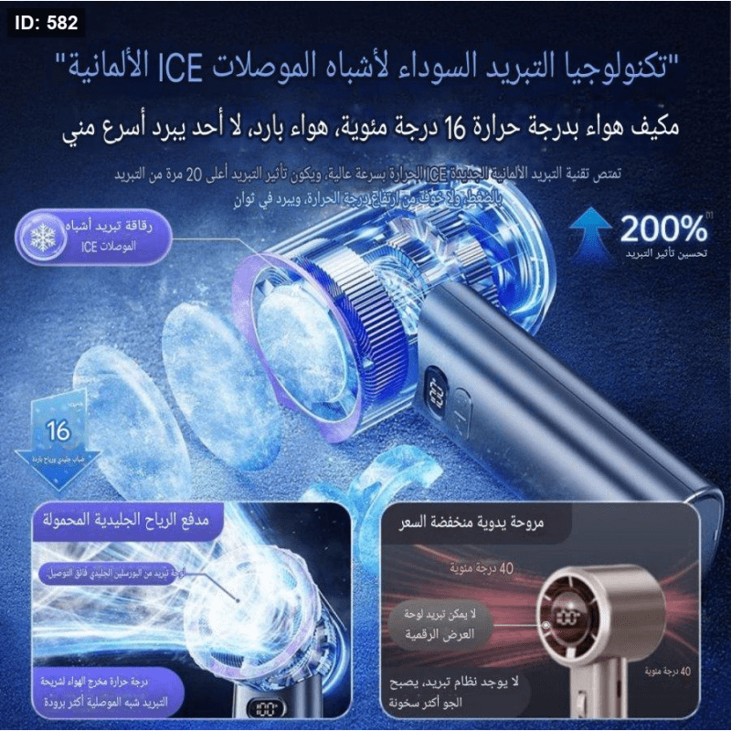 مروحة محمولة تيربو - Image 3