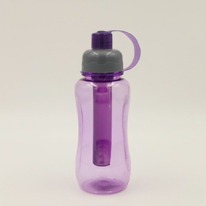 مطارة مياه مع حافظة ثلج لون بنفسجي