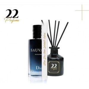 معطر عيدان 50 مل سو فاج من 22 بيرفيوم مع ستكر وميدالية