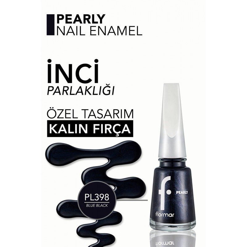 مناكير فلورمار لون blue black درجة pl398