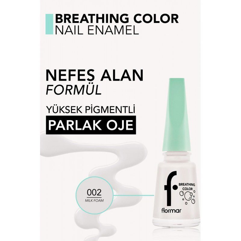 مناكير فلورمار لون milk foam درجة 002