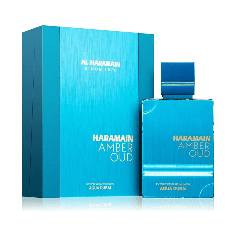 Amber Oud Aqua Dubai Extrait de Parfum By Al Haramain For Unisex 75ML