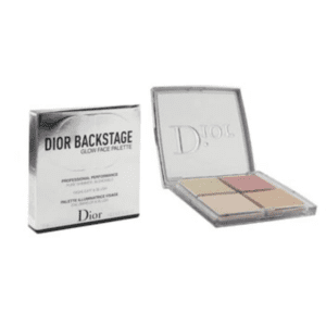 DIOR Christian Backstage Glow Face Palette (Highlight & Blush) 35 g  004 Rose Gold Makeup - ديور باليت اضاءة وجه اربع لون هايلايت - 004 روزي قولد