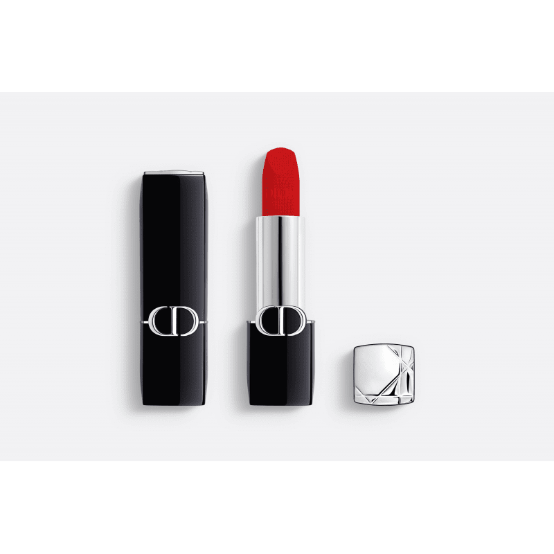 DIOR Rouge Couture Colour Velvet & Satin Finishes Lipstick 35 g 777 Fahrenheit Velvet Finish - أحمر شفاه من ديور درجه 777