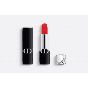 DIOR Rouge Couture Colour Velvet & Satin Finishes Lipstick 35 g 888 Strong Red - أحمر شفاه من ديور درجه 888
