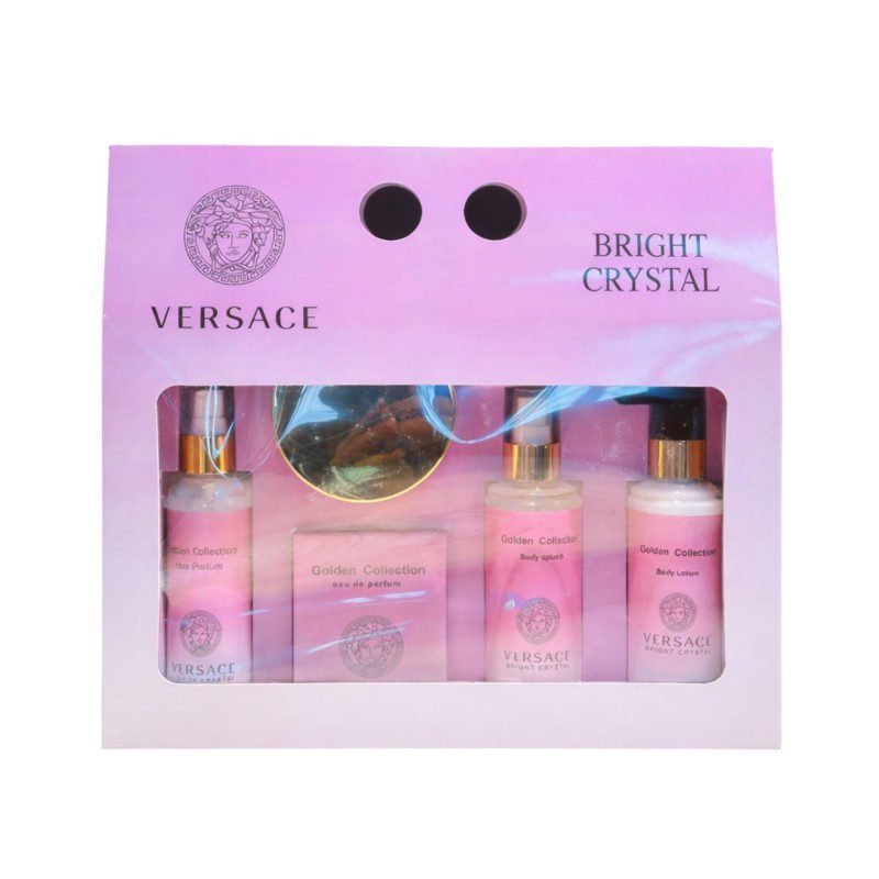 Golden Collections Perfumes For Women Bright Crystal Versace Set