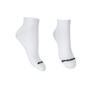 Skechers Mens' ANKLE 1/4 Trio (3 Pair) Socks (41-46)-White