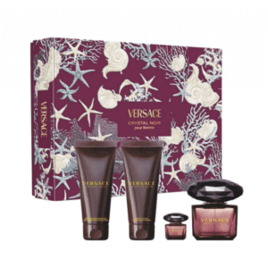 Versace Crystal Noir Gift Set For Womens