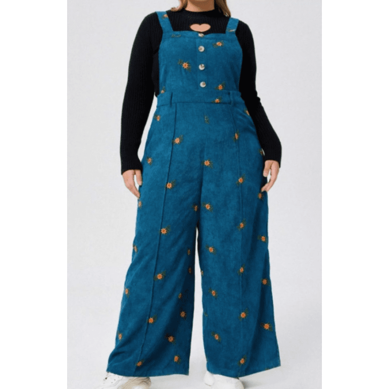 افرهول مخمل بأرجل عريضة ستاتي لون ازرق تركواز غامق