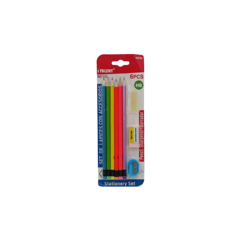 اقلام رصاص كليفر مع ممحاة وبراي