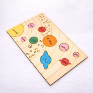 العاب تعليميه بزل خشب المجموعه الشمسيه عربي حجم 20*30 سم