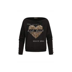 بلوزة ستاتي اوف شولدر لون اسود