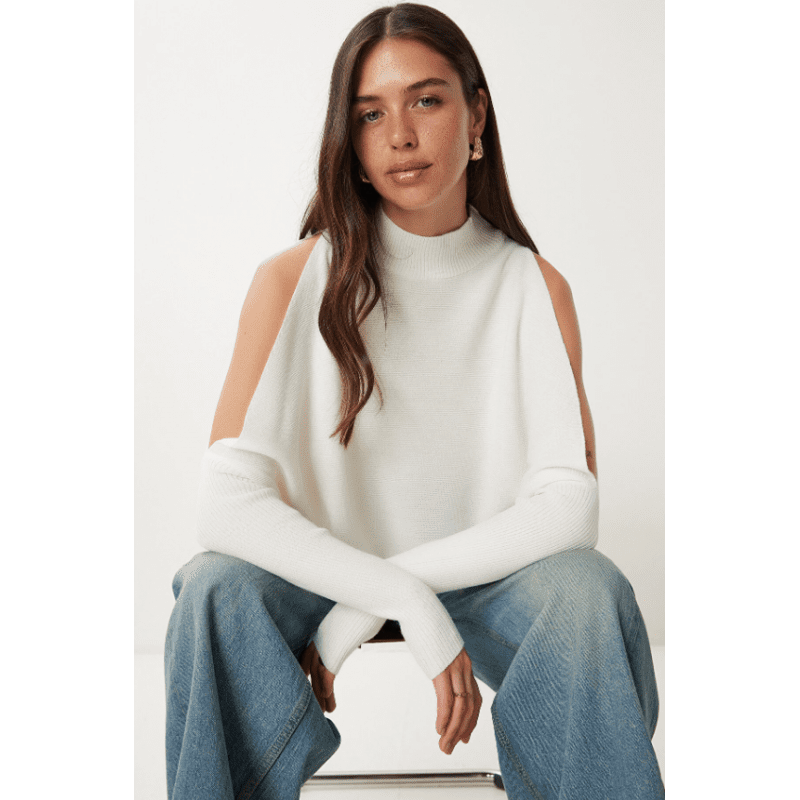 بلوزة ستاتي لون بيج