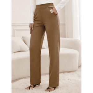 بنطلون رسمي نسائي لون بيج