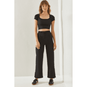 بنطلون ستاتي رسمي لون أسود