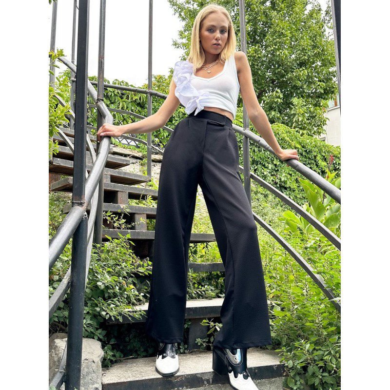 بنطلون ستاتي رسمي لون اسود