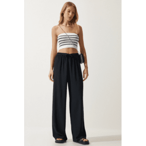 بنطلون ستاتي سبور لون أسود