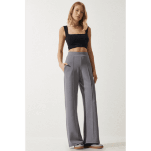 بنطلون ستاتي سكني خصر مطاطي