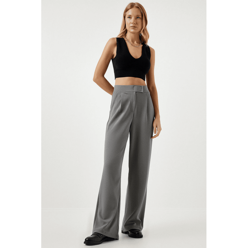 بنطلون ستاتي لون سكني