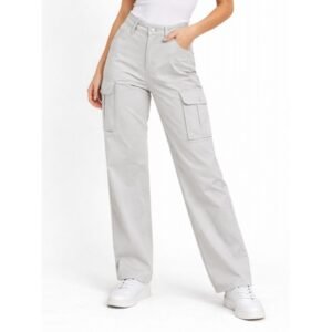 بنطلون كارجو ستاتي لون أسود