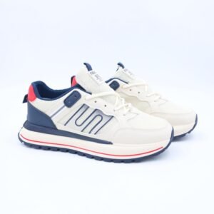 بوت سبورت فاشن للرجال لون أوف وايت وكحلي