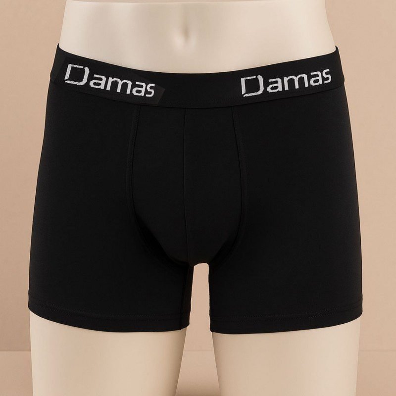 بوكسر قطني من داماس للرجال لون أسود