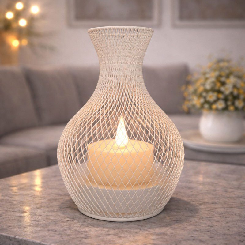 تحفة منزلية ( شمعدان ) LED - Image 5