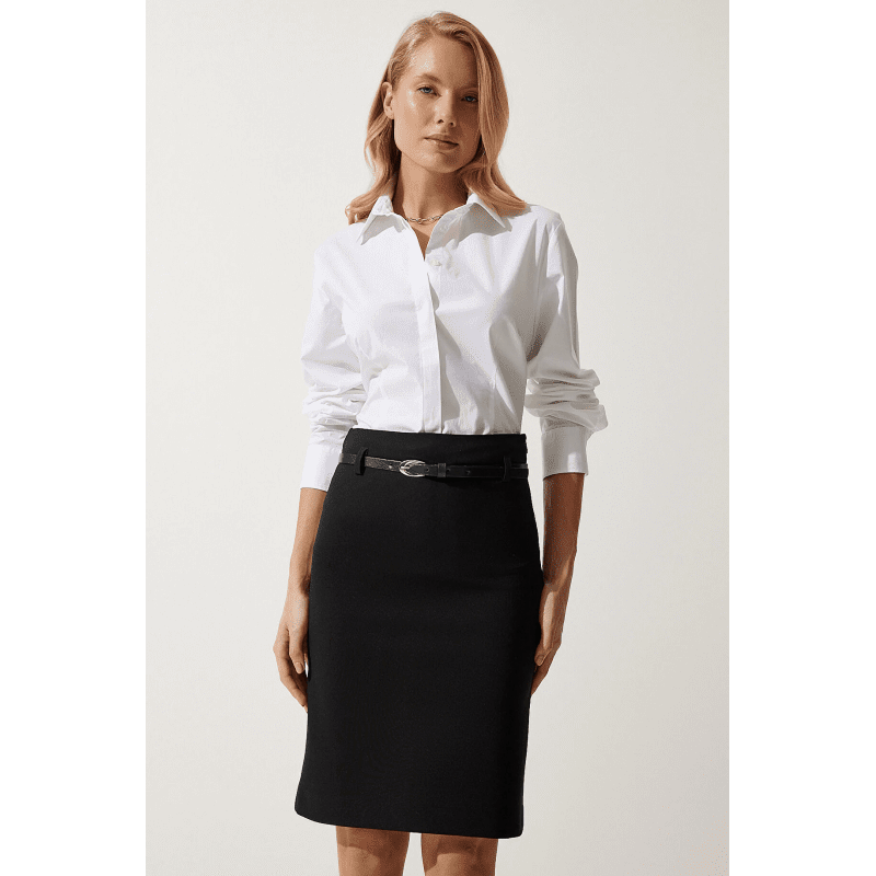 تنورة ستاتي لون أسود