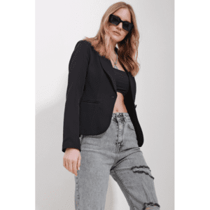 جاكيت ستاتي رسمي أسود