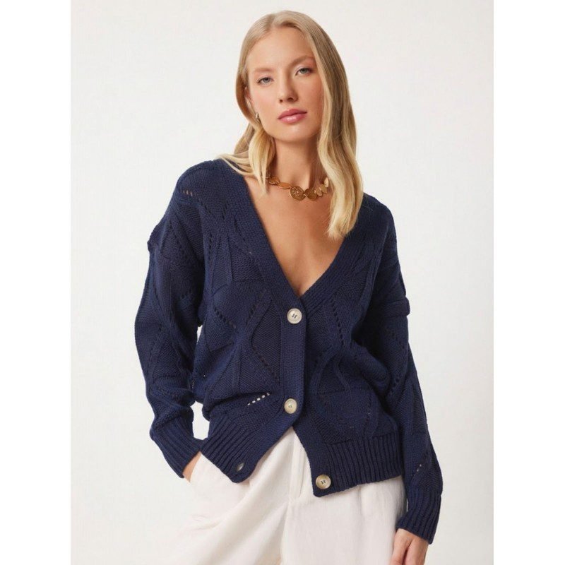 جاكيت ستاتي لون كحلي