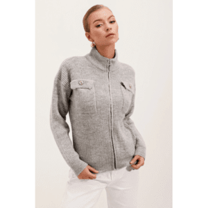 جرزة ستاتي لون سكني مع سحاب