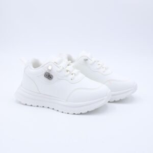 حذاء رياضي بناتي لون ابيض