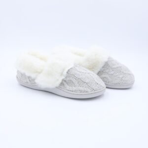 حفاية شتوية للنساء لون رمادي