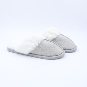 حفاية شتوية للنساء لون رمادي