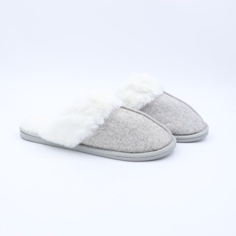 حفاية شتوية للنساء لون رمادي