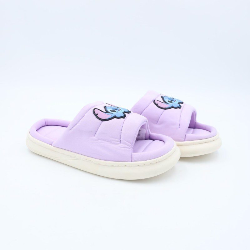 حفاية فرو بتصميم ستريش للنساء لون بنفسجي