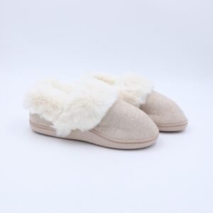 حفاية فرو للنساء لون بيج