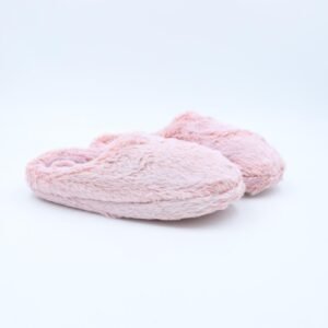 حفاية فرو للنساء لون زهري