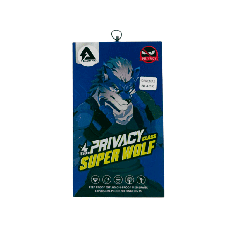 حماية شاشة سوداء ( privacy ) جودة ممتازة مقاومة للخدوش والكسر 12 برو ماكس