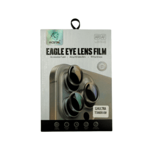 حماية عدسات الكاميرا ياقوت اس 24 الترا لون فضي تيتانيوم