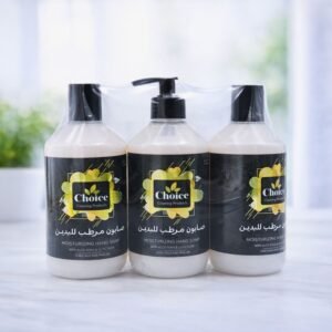 سائل يد مرطب ثلاثي ابيض من تشويس Choice سعة 1.5 لتر
