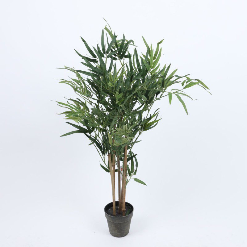 شجرة زينة صناعية BAMBOO GREEN بارتفاع 90 سم - Image 2