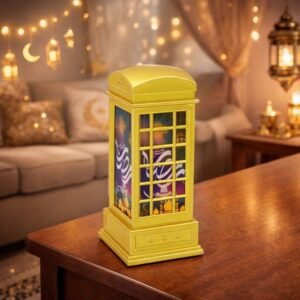 فانوس شكل منارة رمضان كريم 12 سم