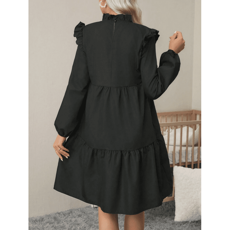 فستان حمل نسائي لون اسود