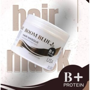 كريم ماسك خالي من الاملاح Boom Blue مرطب ومغذي للشعر بروتين B+